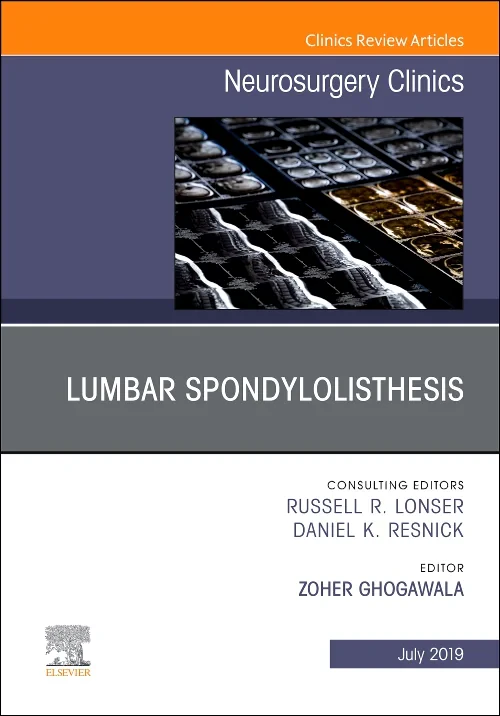 Lumbar Spondylolisthesis, An Issue of Neurosurgery...