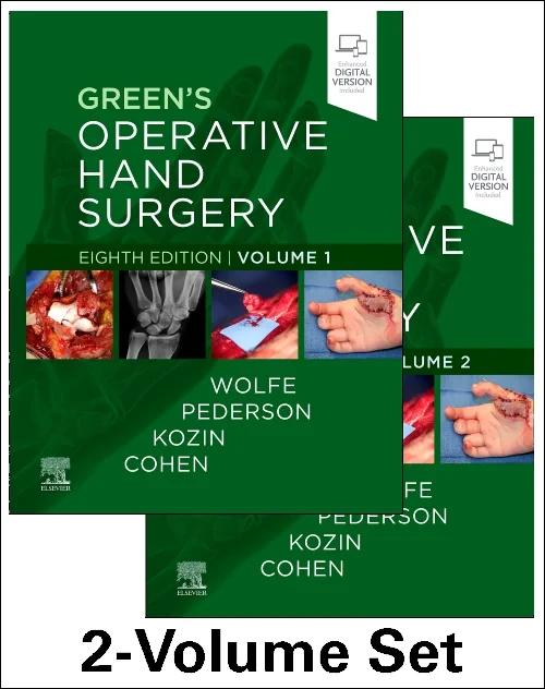 Coperta cărții "Green&#039;s Operative Hand Surgery: 2-Volume Set" de autor necunoscut