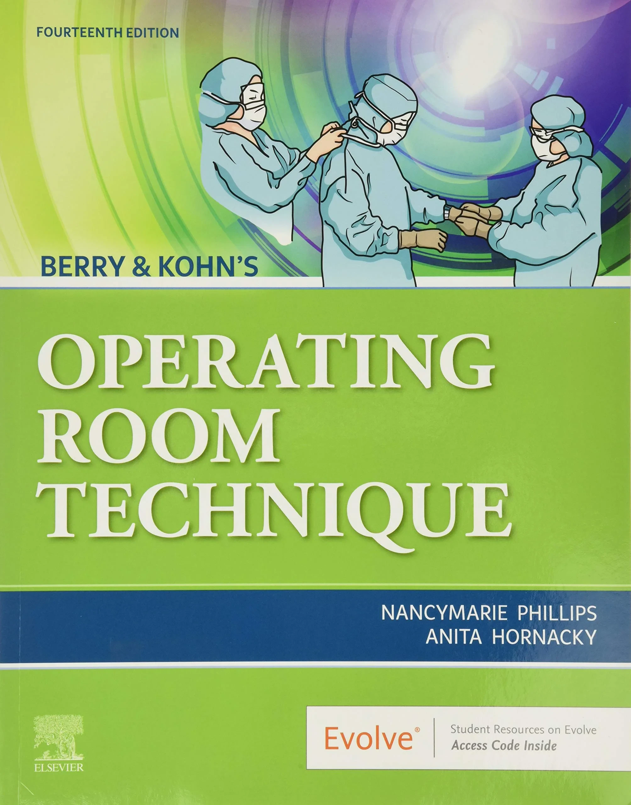 Coperta cărții "Berry &amp; Kohn&amp;#146;s Operating Room Technique" de autor necunoscut