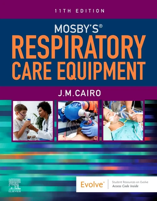 Coperta cărții "Mosby's Respiratory Care Equipment" de autor necunoscut