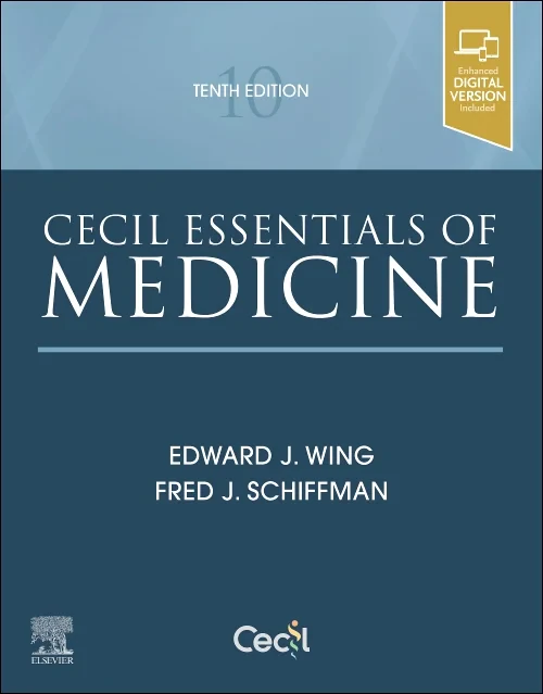 Coperta cărții "Cecil Essentials of Medicine" de autor necunoscut
