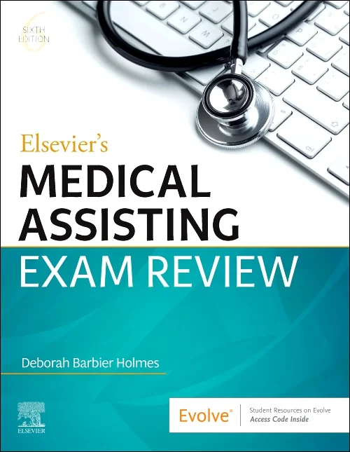 Coperta cărții "Elsevier's Medical Assisting Exam Review" de autor necunoscut