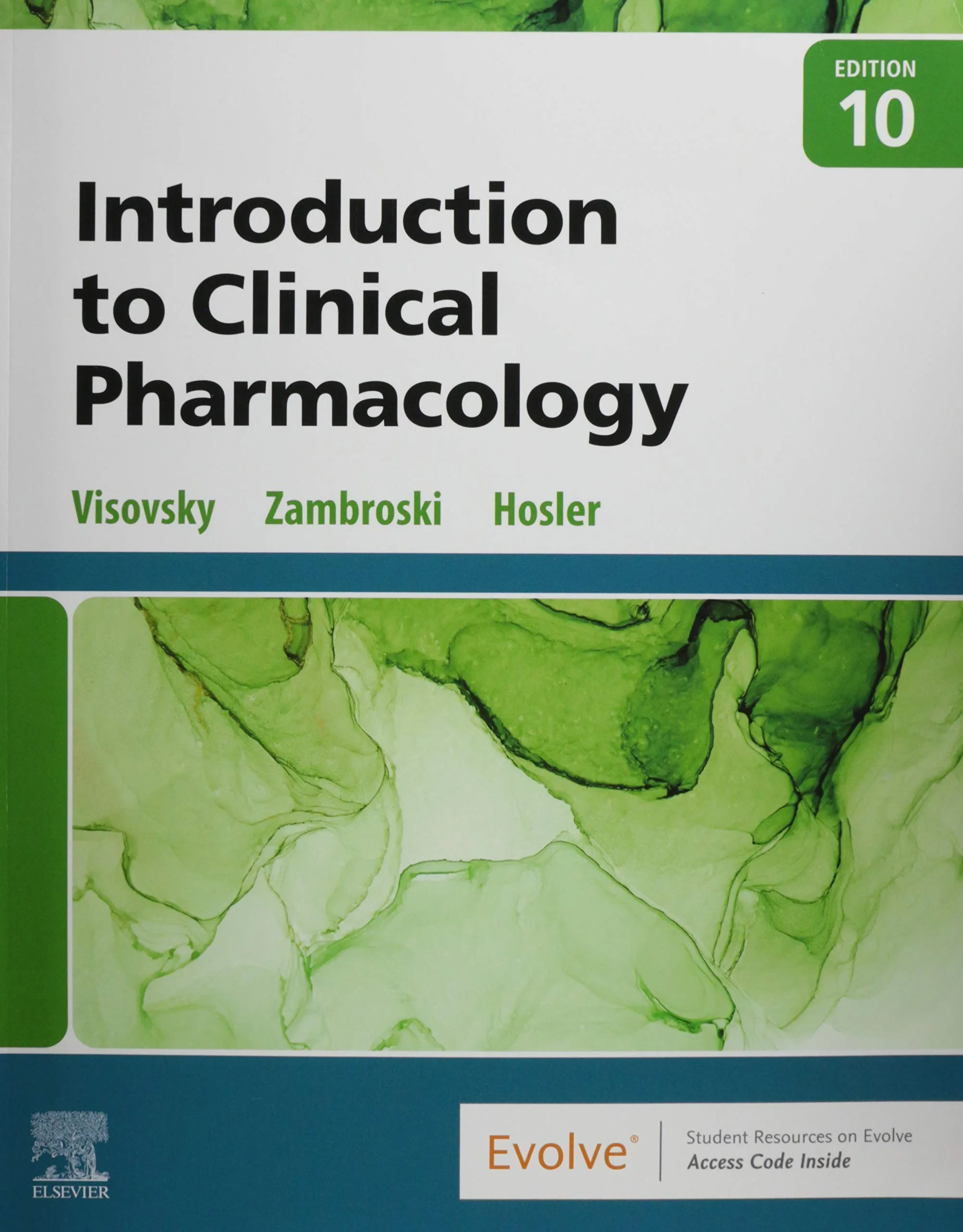 Coperta cărții "Introduction to Clinical Pharmacology" de autor necunoscut