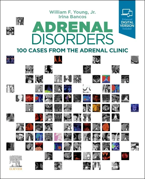 Coperta cărții "Adrenal Disorders: 100 Cases from the Adrenal Clinic" de autor necunoscut