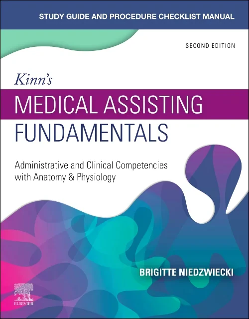 Coperta cărții "Study Guide for Kinn's Medical Assisting Fundamentals" de autor necunoscut