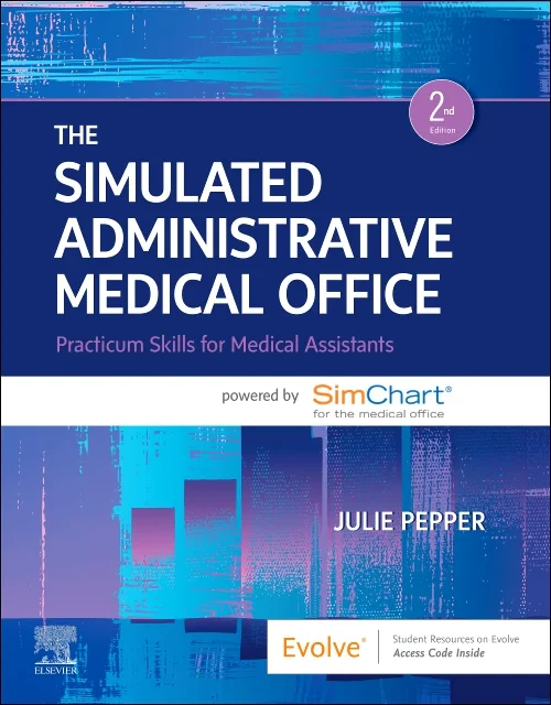 Coperta cărții "The Simulated Administrative Medical Office" de autor necunoscut