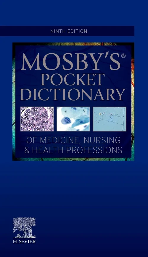 Coperta cărții "Mosby's Pocket Dictionary of Medicine, Nursing &amp; Health Professions" de autor necunoscut