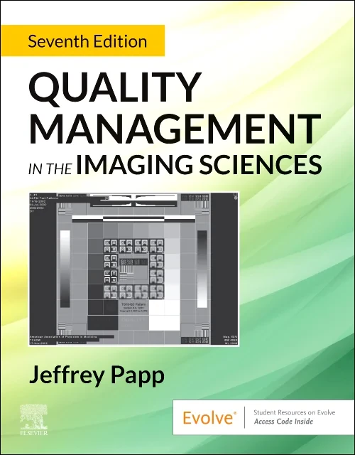 Coperta cărții "Quality Management in the Imaging Sciences" de autor necunoscut