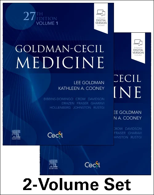 Coperta cărții "Goldman-Cecil Medicine, 2-Volume Set" de autor necunoscut