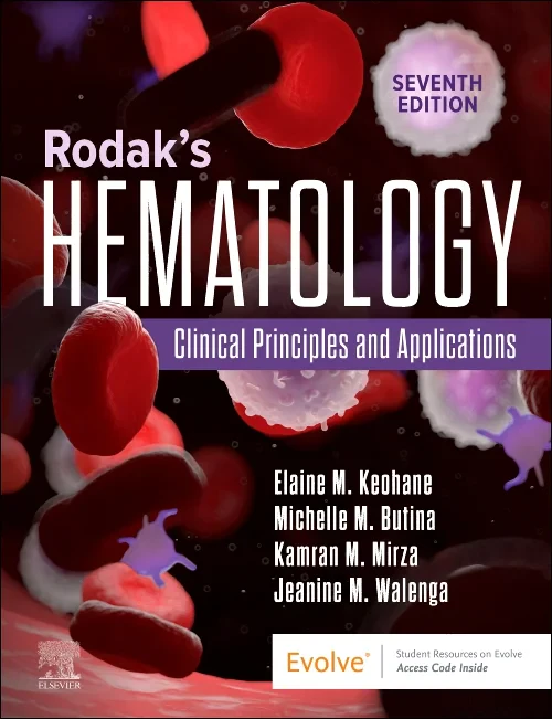 Coperta cărții "Rodak&amp;#146;s Hematology, 7th Edition" de autor necunoscut