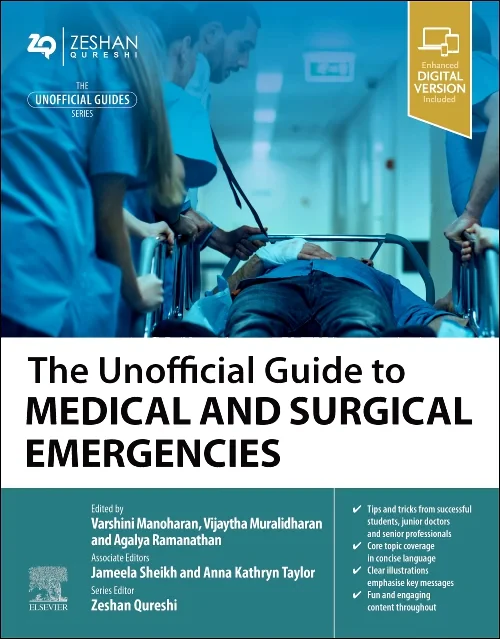 Coperta cărții "The Unofficial Guide to Medical and Surgical Emergencies" de autor necunoscut