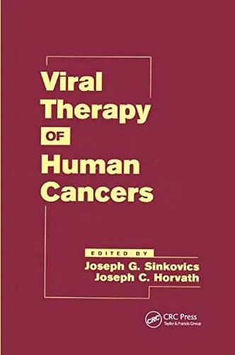 Coperta cărții "Viral Therapy of Human Cancers" de autor necunoscut