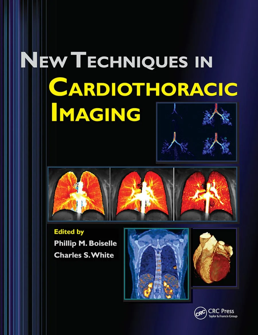 Coperta cărții "New Techniques in Cardiothoracic Imaging" de autor necunoscut