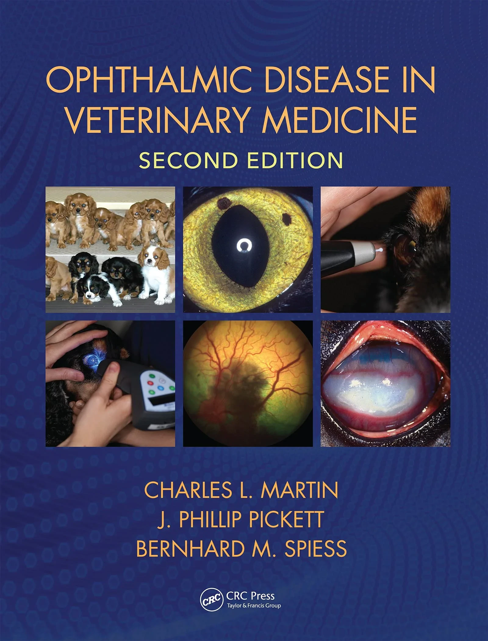 Coperta cărții "Ophthalmic Disease in Veterinary Medicine" de autor necunoscut