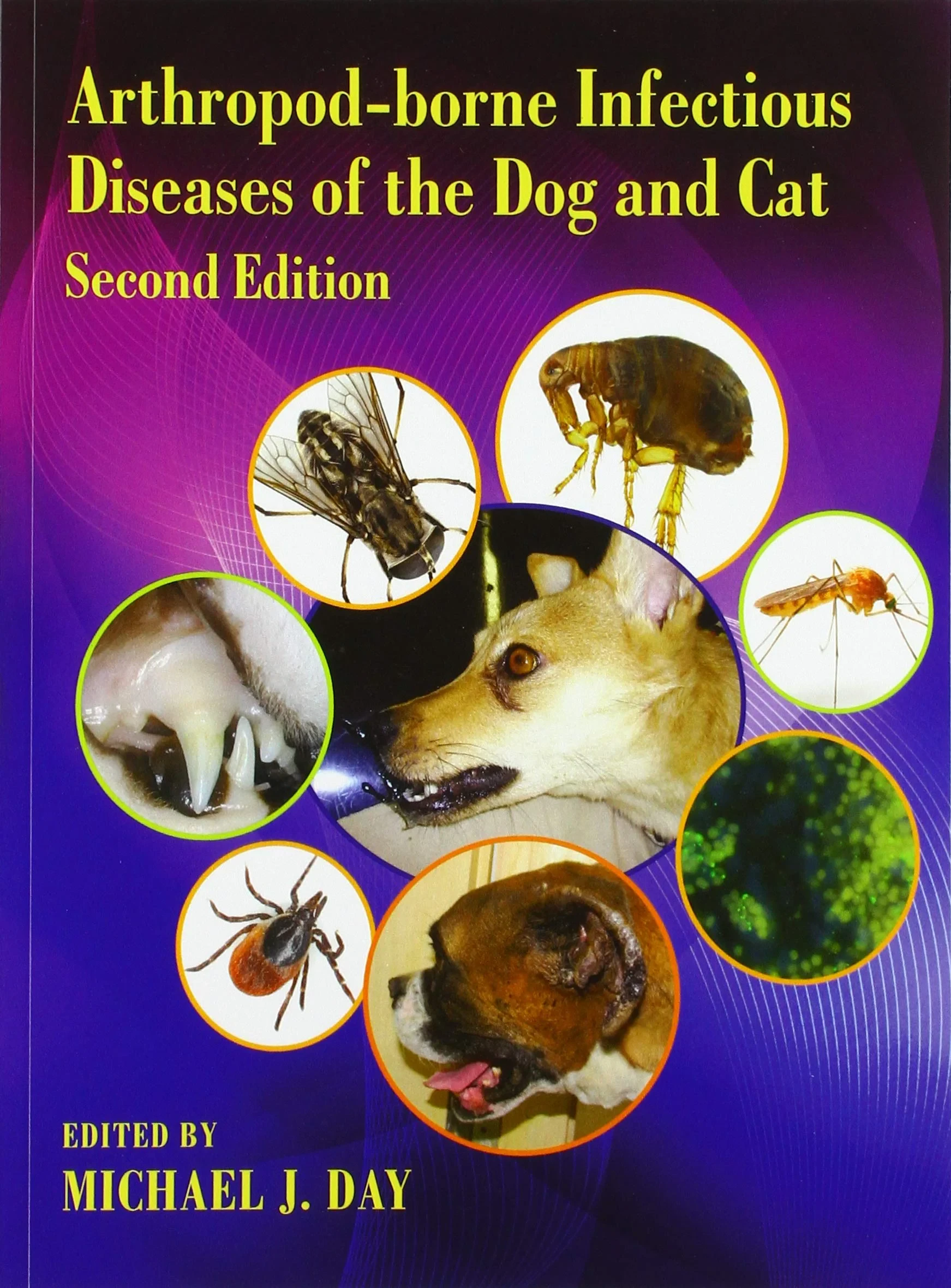 Coperta cărții "Arthropod-borne Infectious Diseases of the Dog and Cat" de autor necunoscut