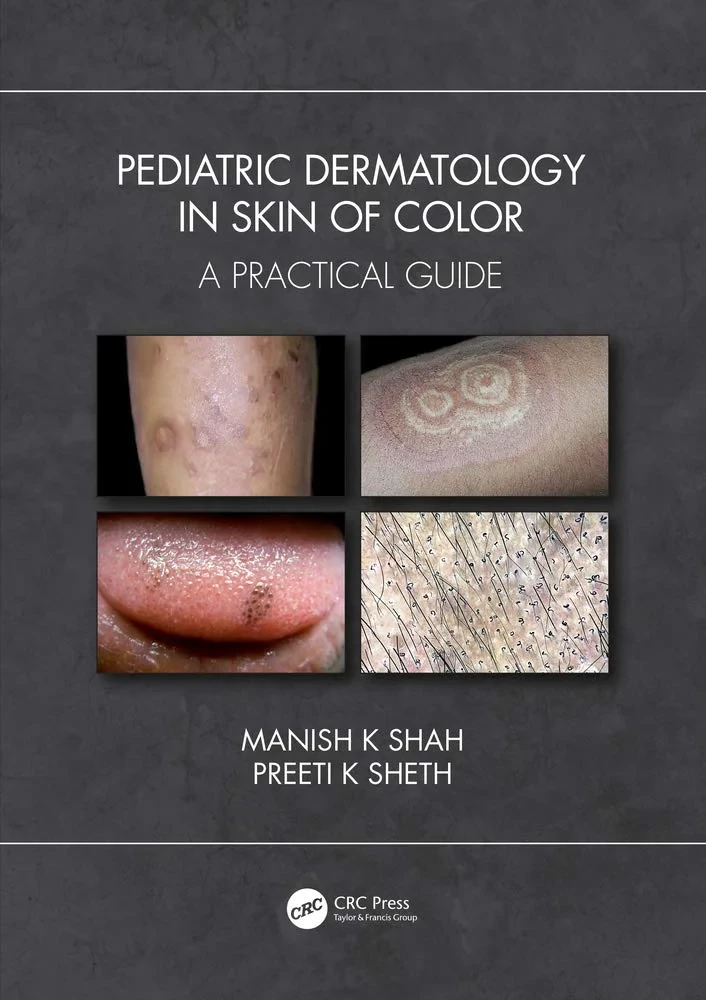 Coperta cărții "Pediatric Dermatology in Darker Skin" de autor necunoscut