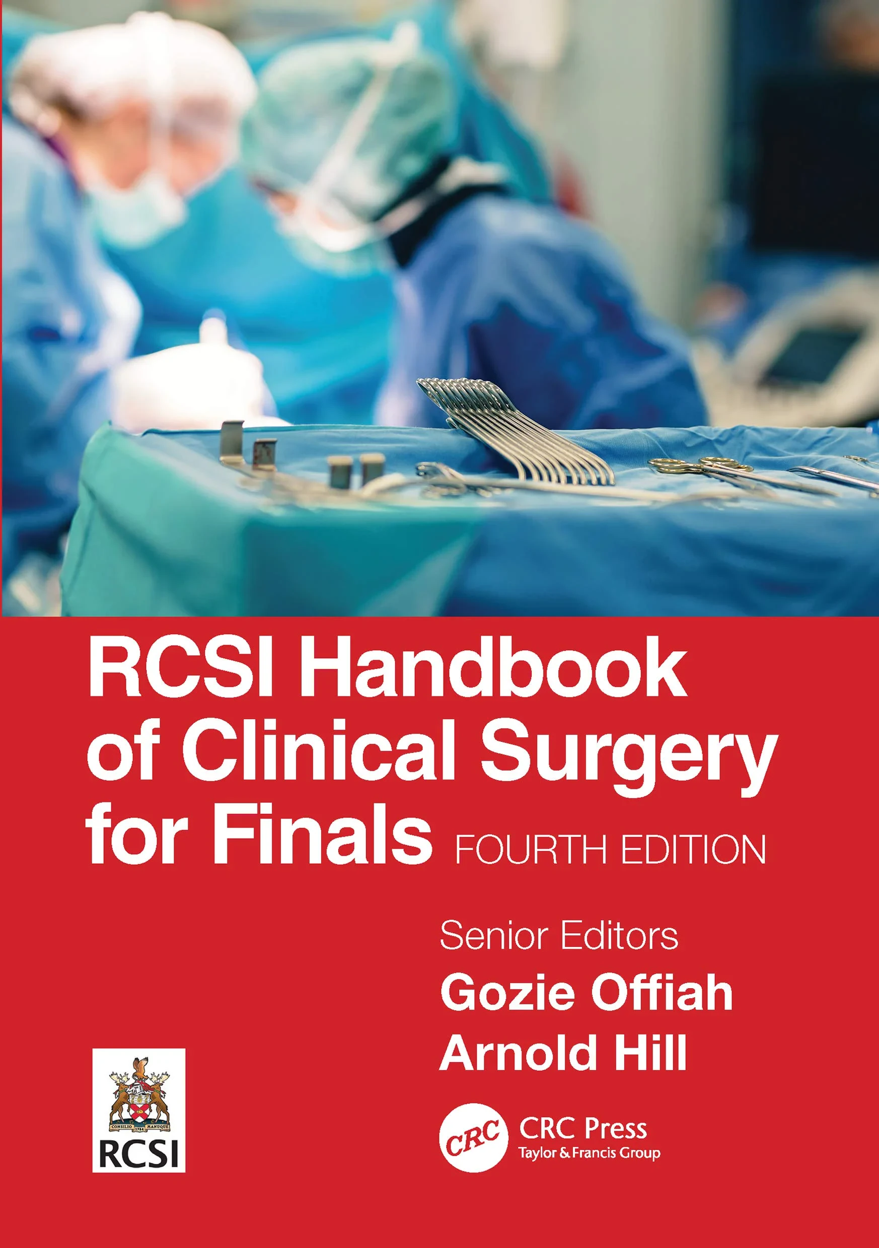 Coperta cărții "RCSI Handbook of Clinical Surgery for Finals" de autor necunoscut