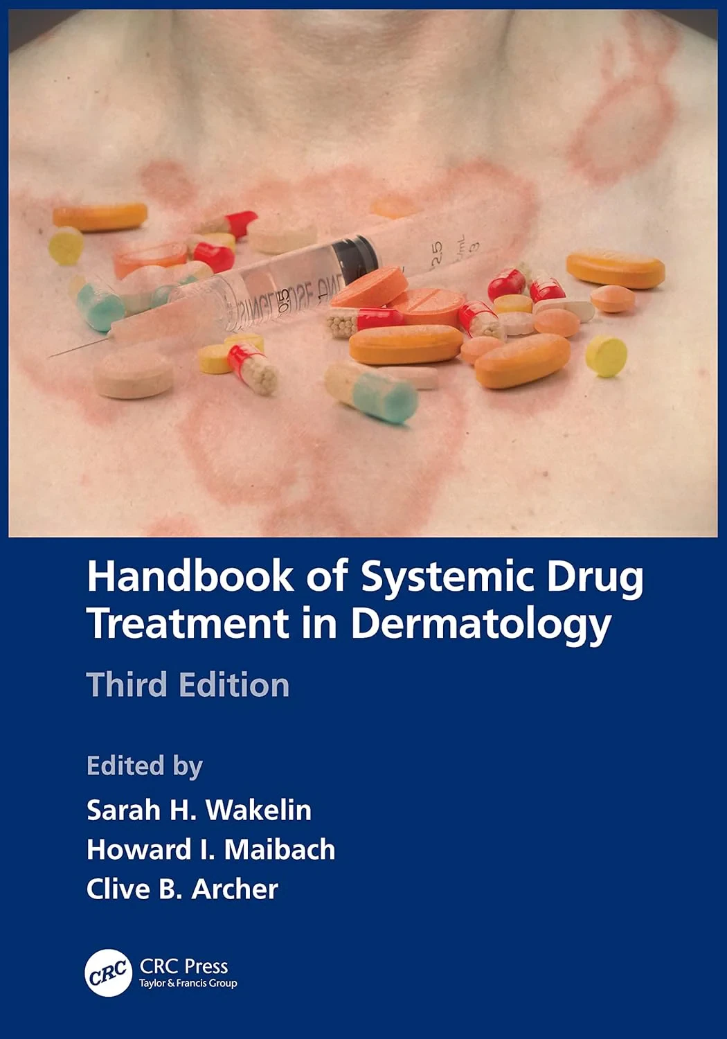 Coperta cărții "Handbook of Systemic Drug Treatment in Dermatology" de autor necunoscut