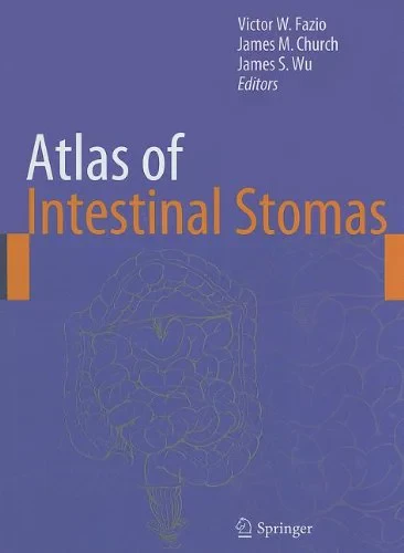 Coperta cărții "Atlas of Intestinal Stomas" de autor necunoscut