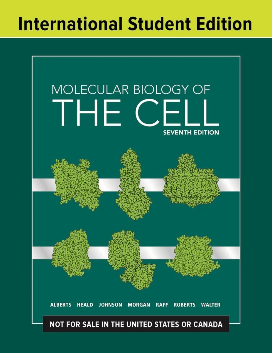Coperta cărții "Molecular Biology of the Cell" de autor necunoscut