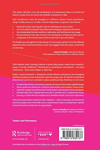 Coperta cărții "European Dance since 1989 Communitas and the Other" de autor necunoscut