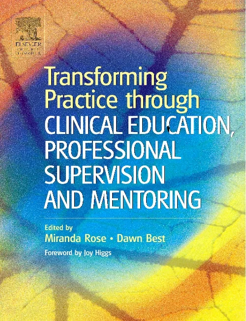 Transforming Practice through Clinical Education, ...