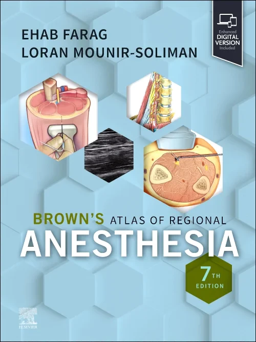 Coperta cărții "Brown&amp;#146;s Atlas of Regional Anesthesia" de autor necunoscut