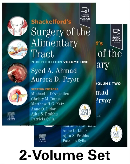 Coperta cărții "Shackelford's Surgery of the Alimentary Tract, 2 Volume Set" de autor necunoscut