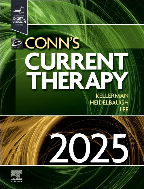 Coperta cărții "Conn&#039;s Current Therapy 2025" de autor necunoscut
