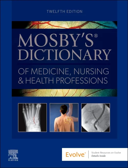 Coperta cărții "Mosby's Dictionary of Medicine, Nursing &amp; Health Professions" de autor necunoscut