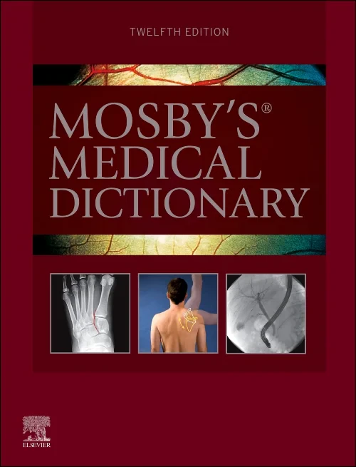 Coperta cărții "Mosby's Medical Dictionary" de autor necunoscut
