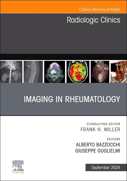 Coperta cărții "Imaging in Rheumatology, An Issue of Radiologic Clinics of North America" de autor necunoscut