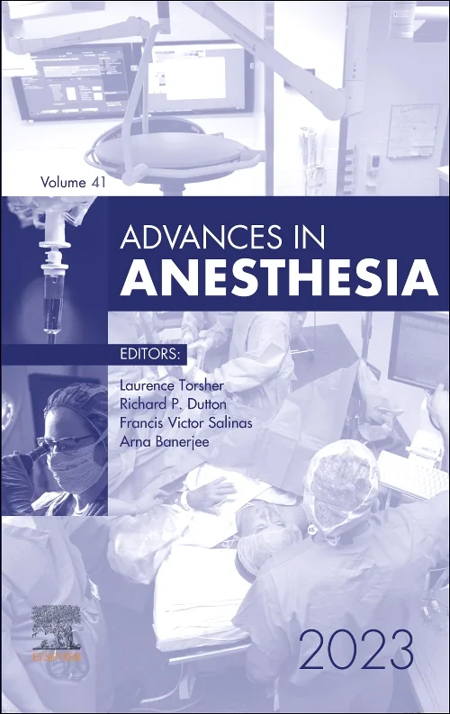 Advances in Anesthesia, 2023