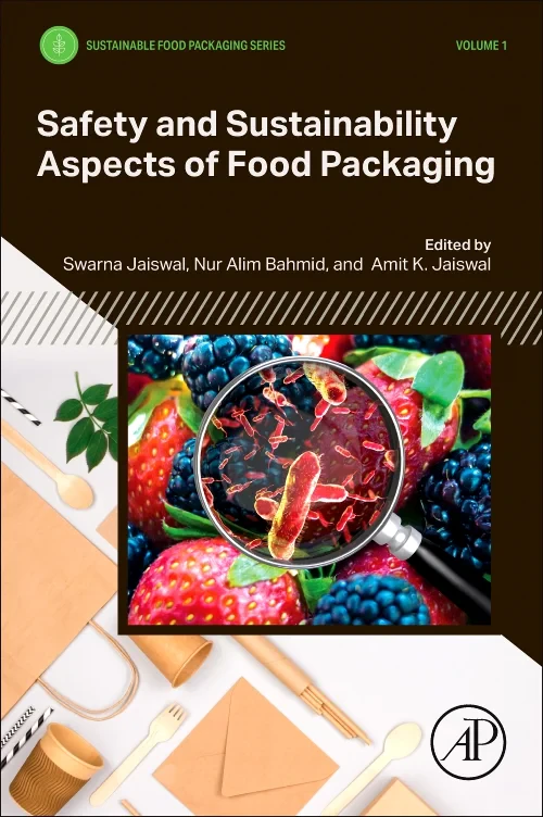 Coperta cărții "Safety and Sustainability Aspects of Food  Packaging" de autor necunoscut