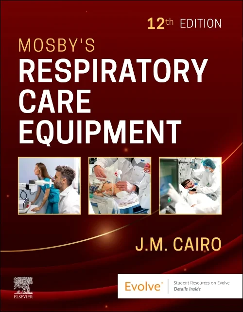Coperta cărții "Mosby&#039;s Respiratory Care Equipment" de autor necunoscut