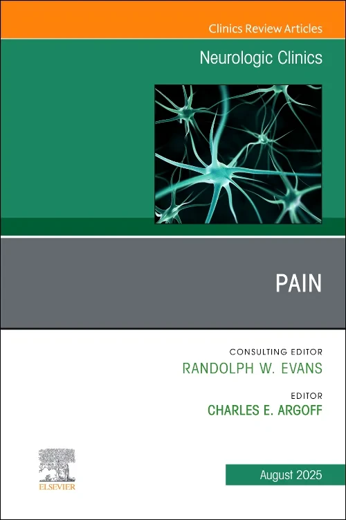 Coperta cărții "Pain, An Issue of Neurologic Clinics, 1st Edition" de autor necunoscut