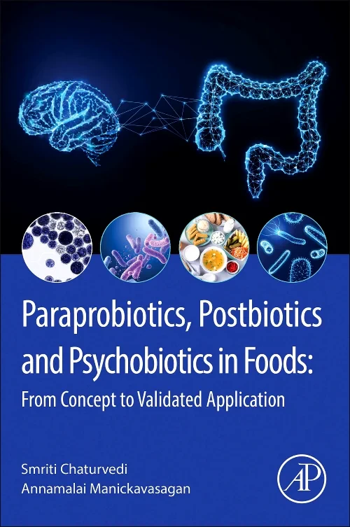 Coperta cărții "Paraprobiotics, Postbiotics and Psychobiotics in Foods" de autor necunoscut