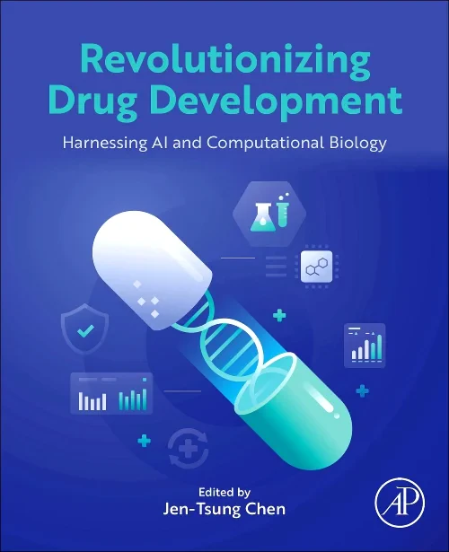 Coperta cărții "Revolutionizing Drug Development" de autor necunoscut