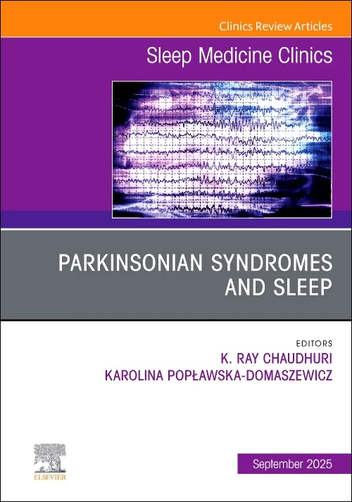 Coperta cărții "Parkinsonian Syndromes and Sleep, An Issue of Sleep Medicine Clinics, 1st Edition" de autor necunoscut