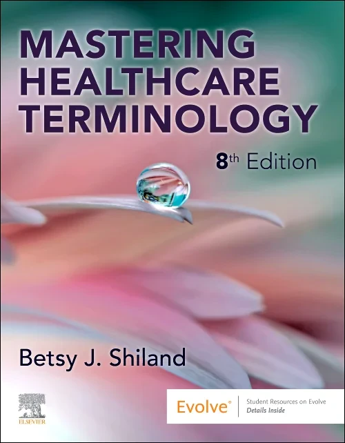 Coperta cărții "Mastering Healthcare Terminology" de autor necunoscut