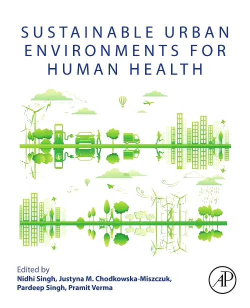 Coperta cărții "Sustainable Urban Environments for Human Health" de autor necunoscut