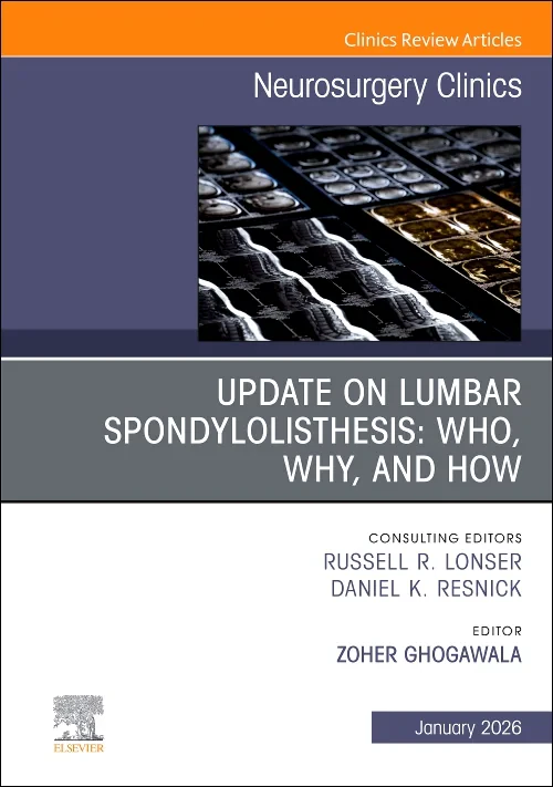 Update on Lumbar Spondylolisthesis: Who, Why, and ...