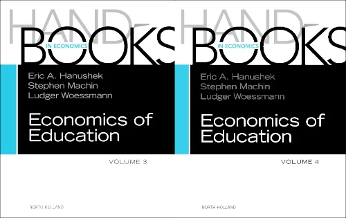 Handbook of the Economics of Education SET