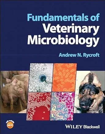 Coperta cărții "Fundamentals of Veterinary Microbiology Autor A Rycroft" de autor necunoscut