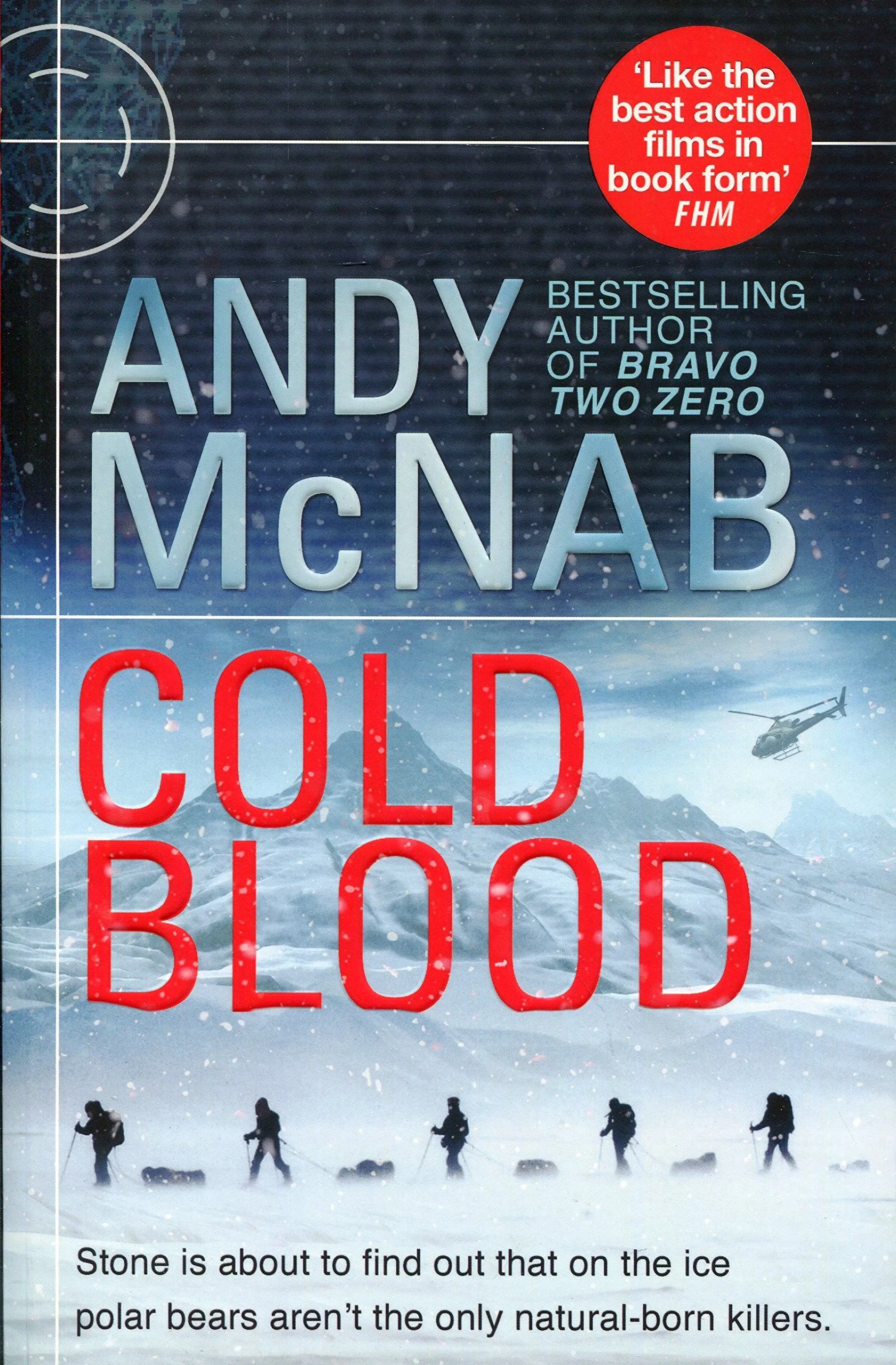 Coperta cărții "Cold Blood: (Nick Stone Thriller 18)" de autor necunoscut