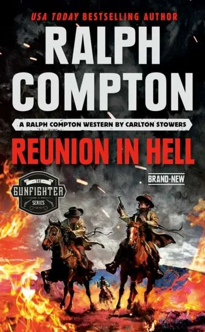 Coperta cărții "Ralph Compton Reunion In Hell" de autor necunoscut