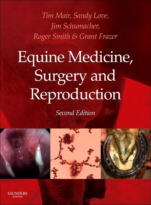 Coperta cărții "Equine Medicine, Surgery and Reproduction" de autor necunoscut