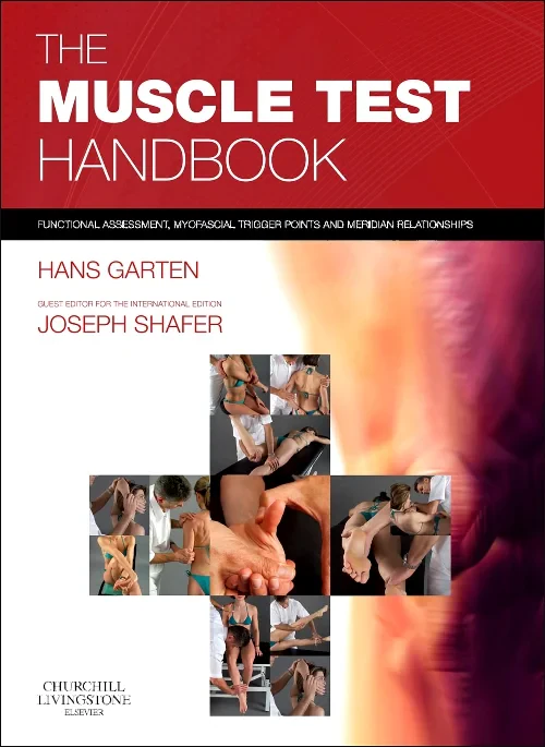 Coperta cărții "The Muscle Test Handbook" de autor necunoscut