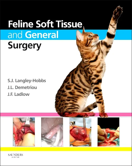 Coperta cărții "Feline Soft Tissue and General Surgery" de autor necunoscut