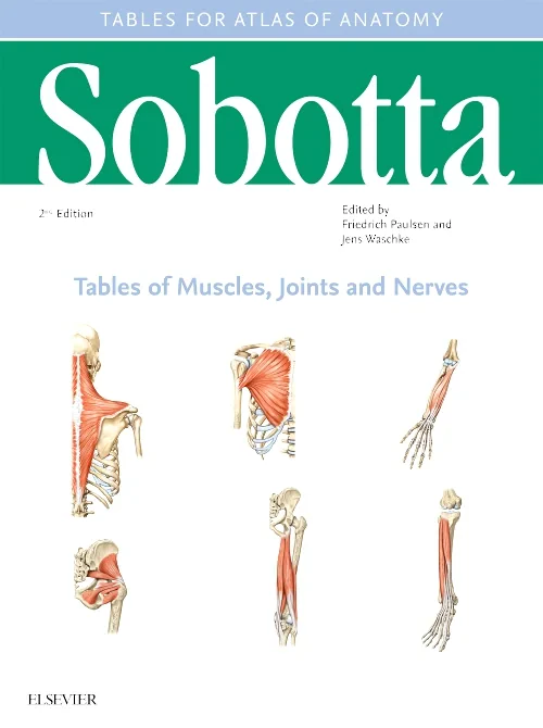 Sobotta Tables of Muscles, Joints and Nerves, Engl...